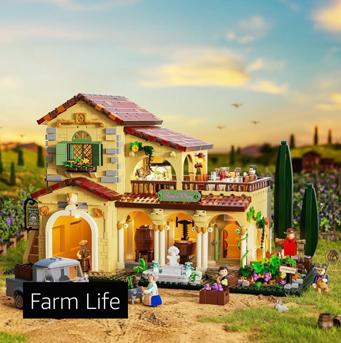 Farm Life– bricknique : The UK's Best Alternative Building Brick Sets