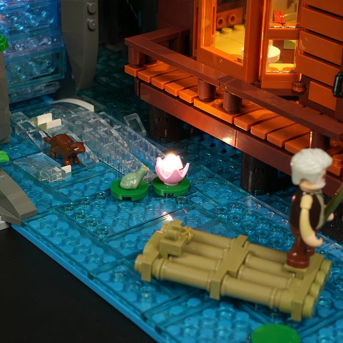 Waterfall Cabin by Lumibricks