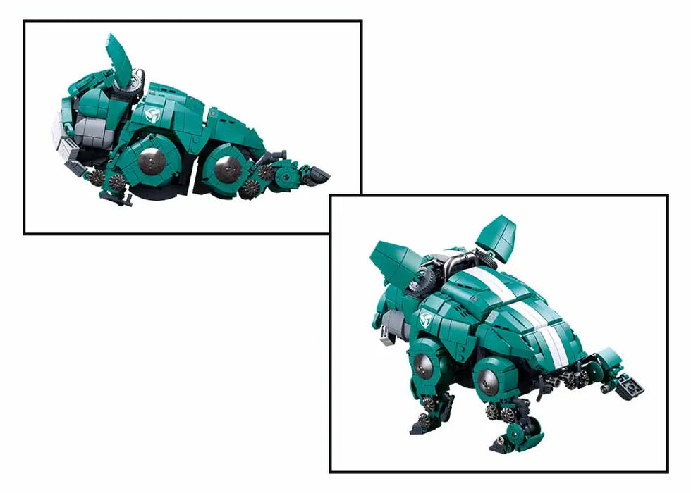 PLEYERID - Mechanical Bulldog Green by Sluban