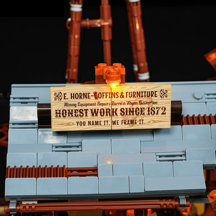 Western Carpentry Workshop by LumiBricks
