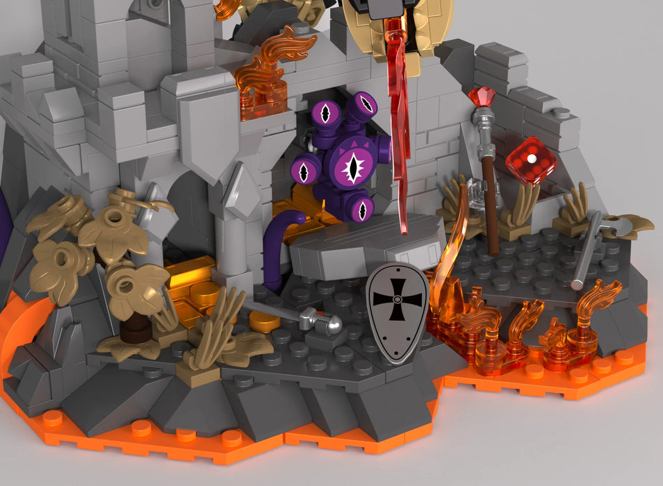 Dragonfire Castle (With Dice Roll Mechanism) by Iambrick
