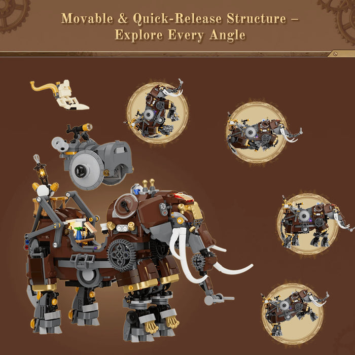 Steamphant by LumiBricks
