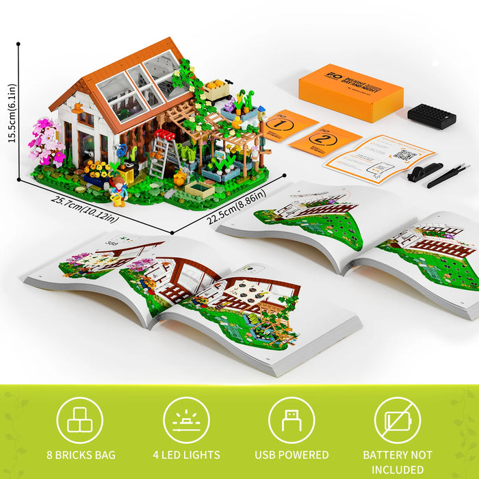 Home Greenhouse By Lumibricks