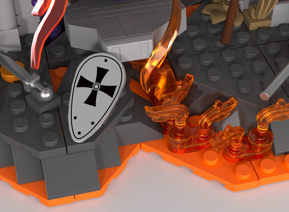 Dragonfire Castle (With Dice Roll Mechanism) by Iambrick