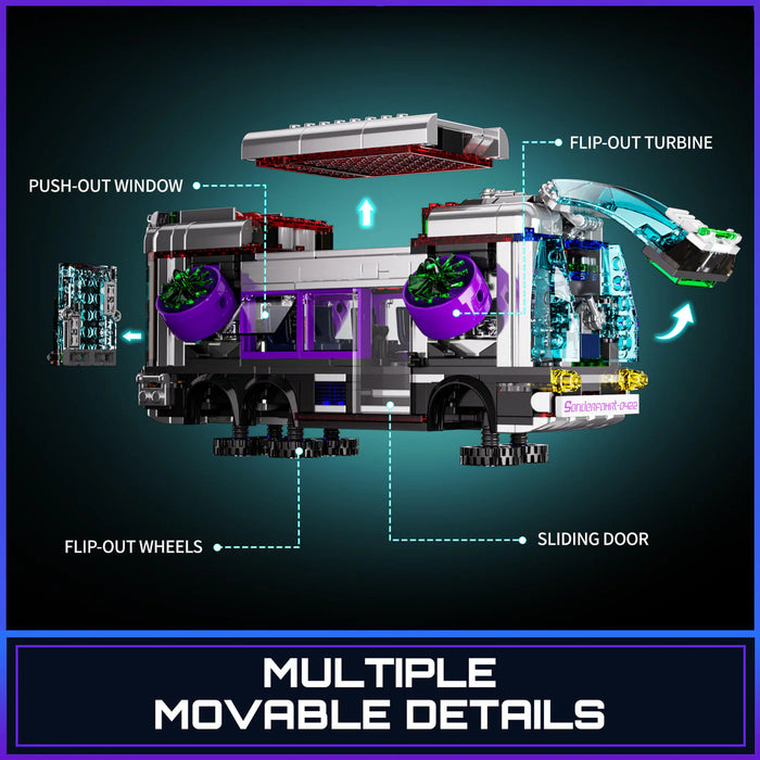 Future Bus by Lumibricks