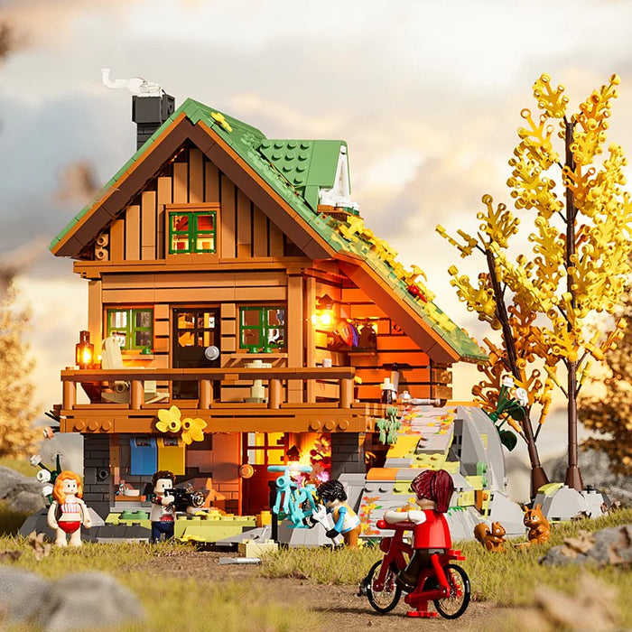Mountain Cabin by Lumibricks
