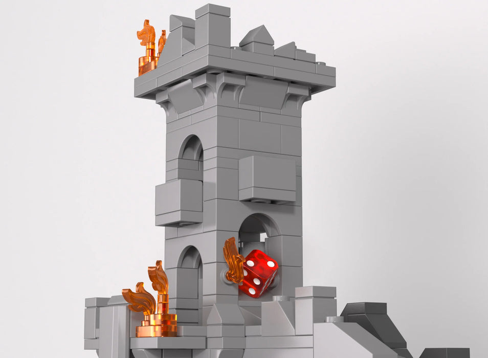 Dragonfire Castle (With Dice Roll Mechanism) by Iambrick