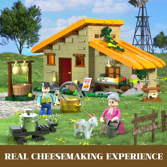 Farmstead Cheese House by Lumibricks