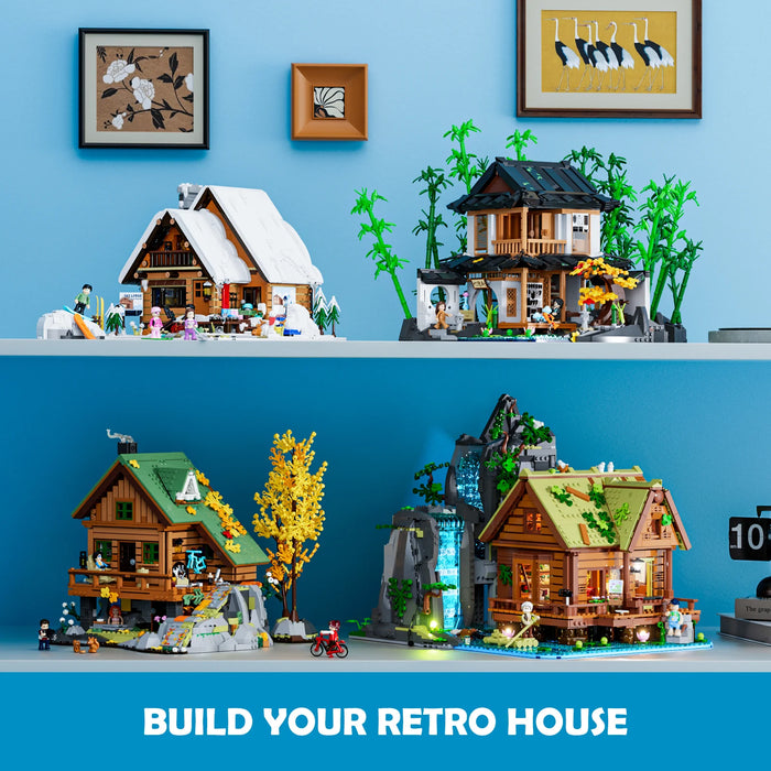 Waterfall Cabin by Lumibricks