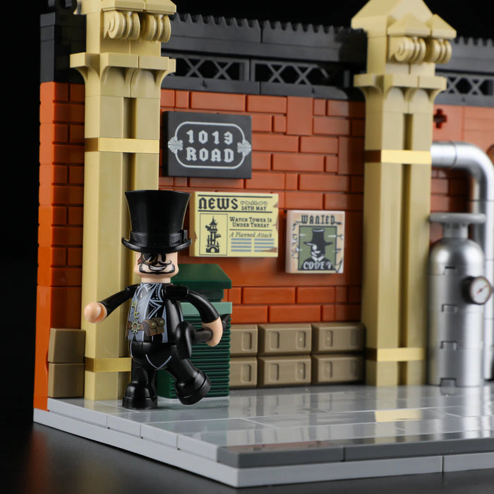 Steampunk Motorcycle Pursuit by Lumibricks