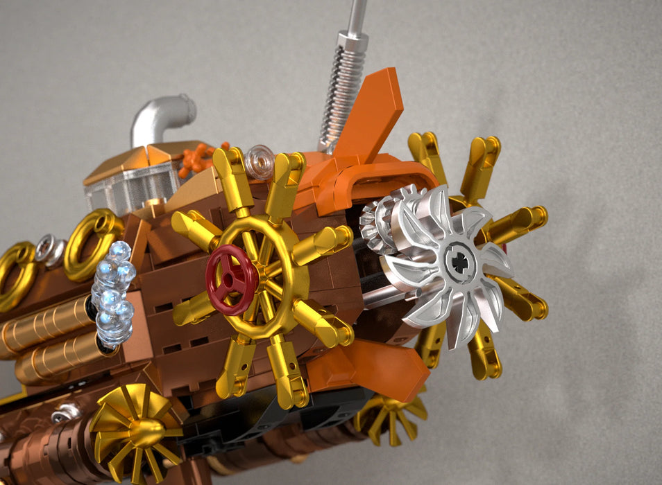 Steamship of the Abyss By Iambrick