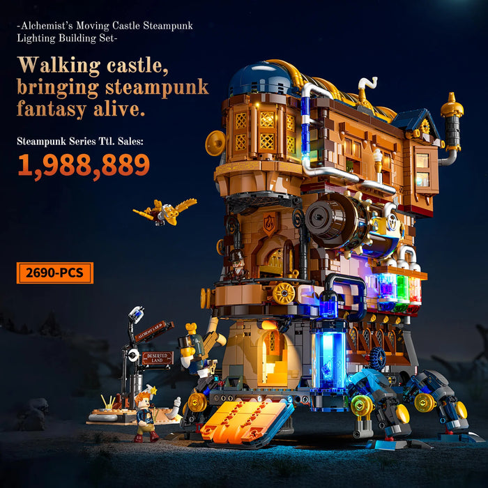 Alchemists Moving Castle by LumiBricks