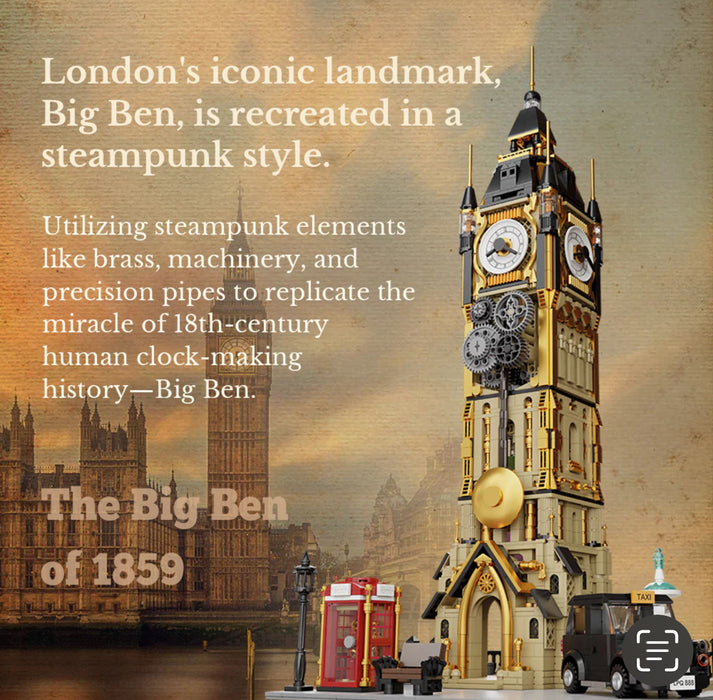 Steampunk Clock Tower by Pantasy
