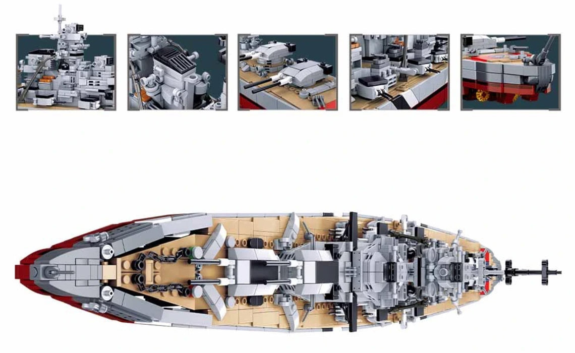 Bismark Battleship - By Sluban