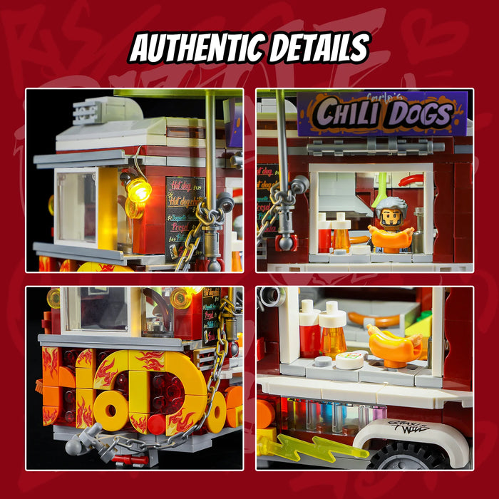 Chili Dog Trailer by Lumibricks