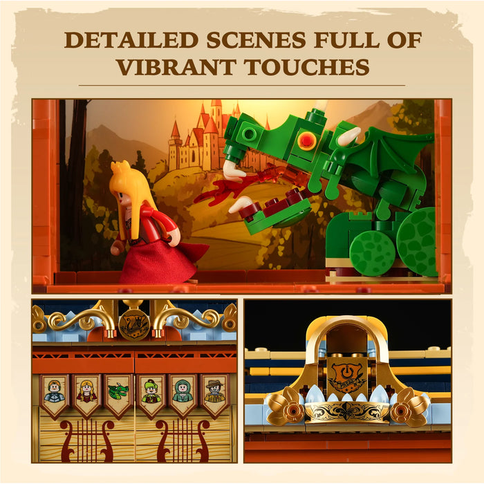 Medieval Troupe Carriage By Lumibricks