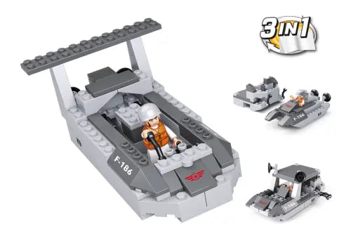 Air Sea Land Forces 9 in 1 Set by Sluban