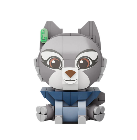 Zhen kung fu panda brick model