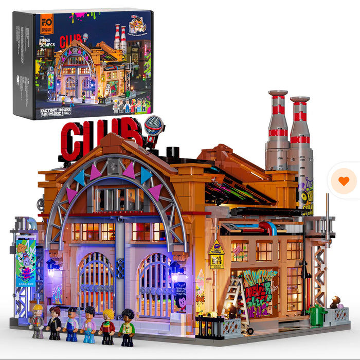 House of Music Factory Club by LumiBricks UK
