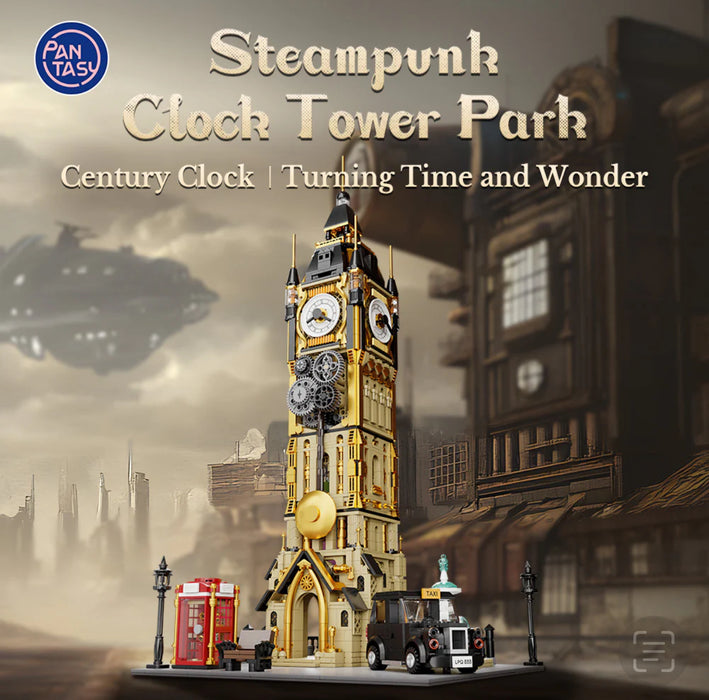 Steampunk Clock Tower by Pantasy