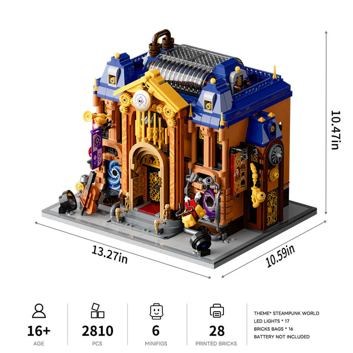 Steampunk Time Opera House - By LumiBricks