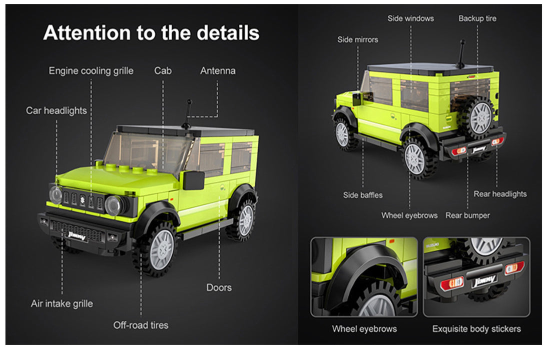 1:24 Suzuki Jimny Car by CaDA
