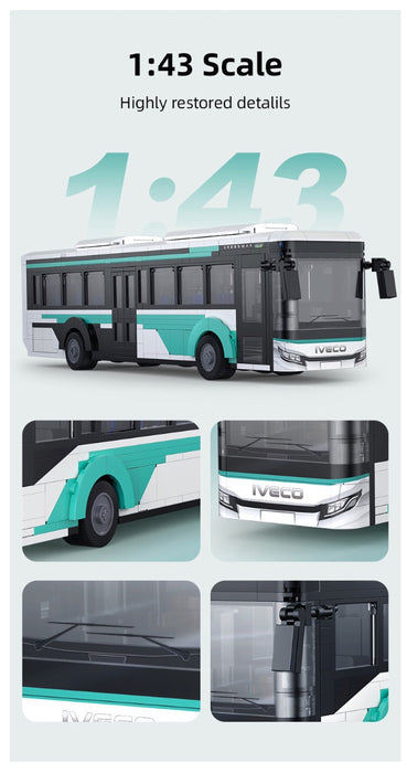 Iveco Crossway Bus 1:43 Scale by CaDA