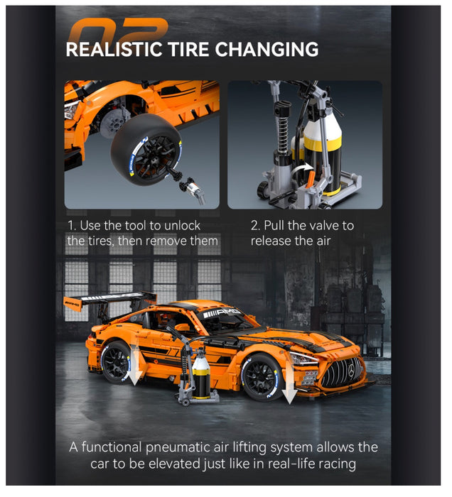 1:8 Mercedes AMG GT3 by CaDA