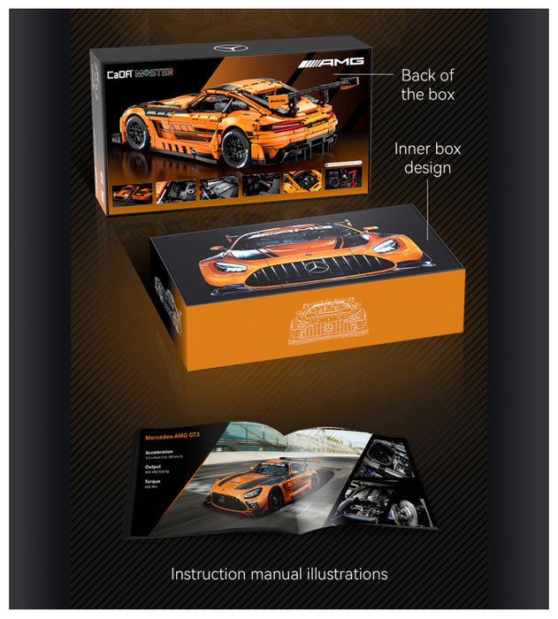 1:8 Mercedes AMG GT3 by CaDA