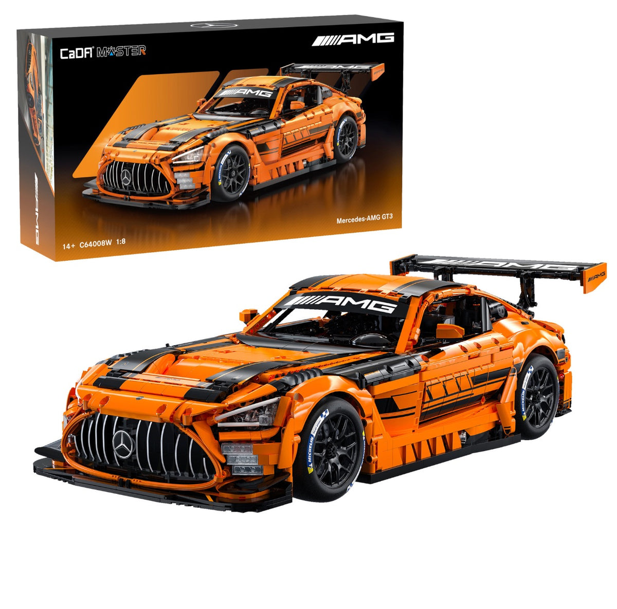 1:8 Mercedes AMG GT3 by CaDA– bricknique : The UK's Best