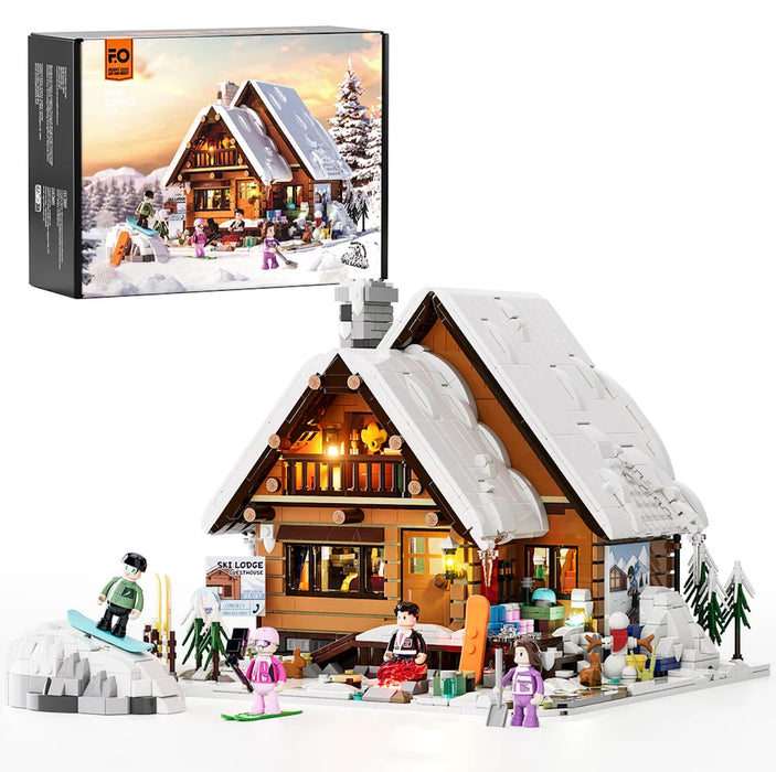 Ski Lodge by Lumibricks