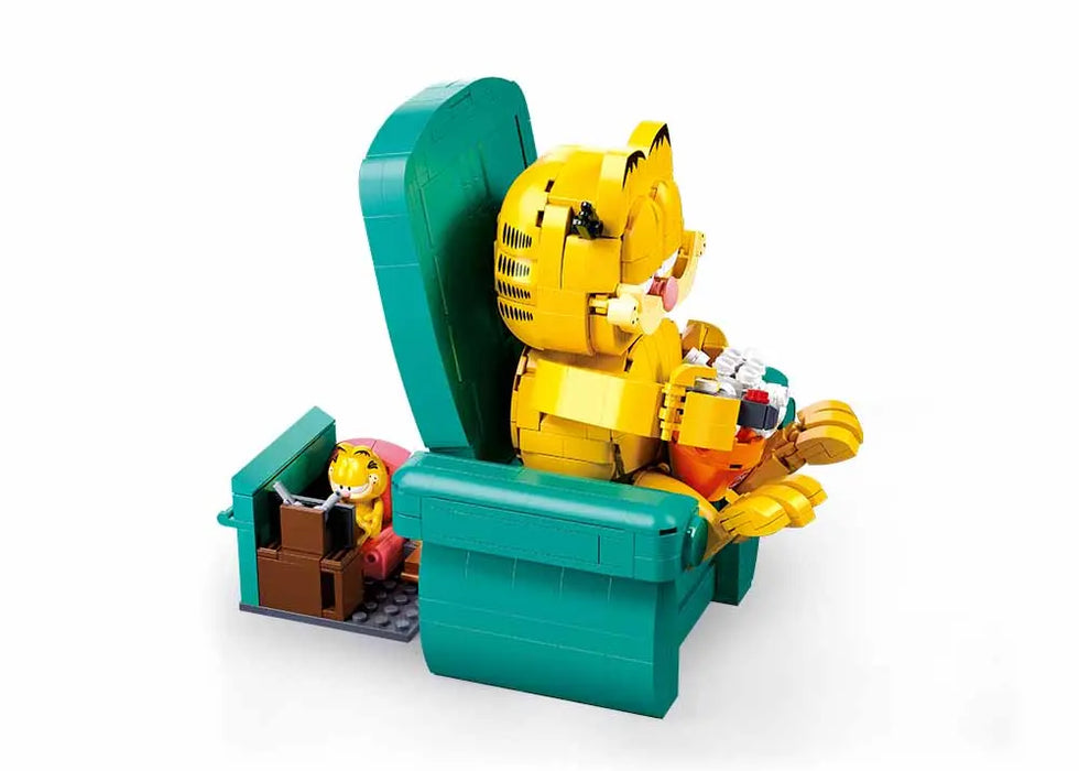 Garfield - Green Chair by Sluban
