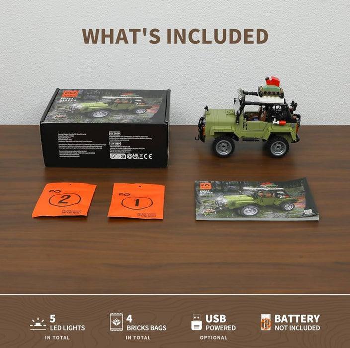 Jungle Off-Road Vehicle by Lumibricks