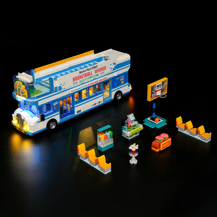 Streetball Tour Bus by Lumibricks