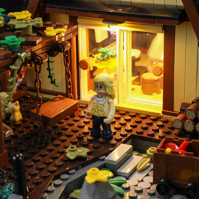 A-Frame Cabin by Lumibricks