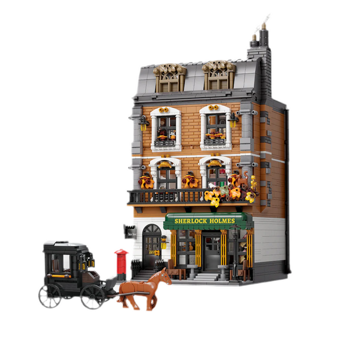 Sherlock Holmes Baker Street 221B Apartment by Pantasy