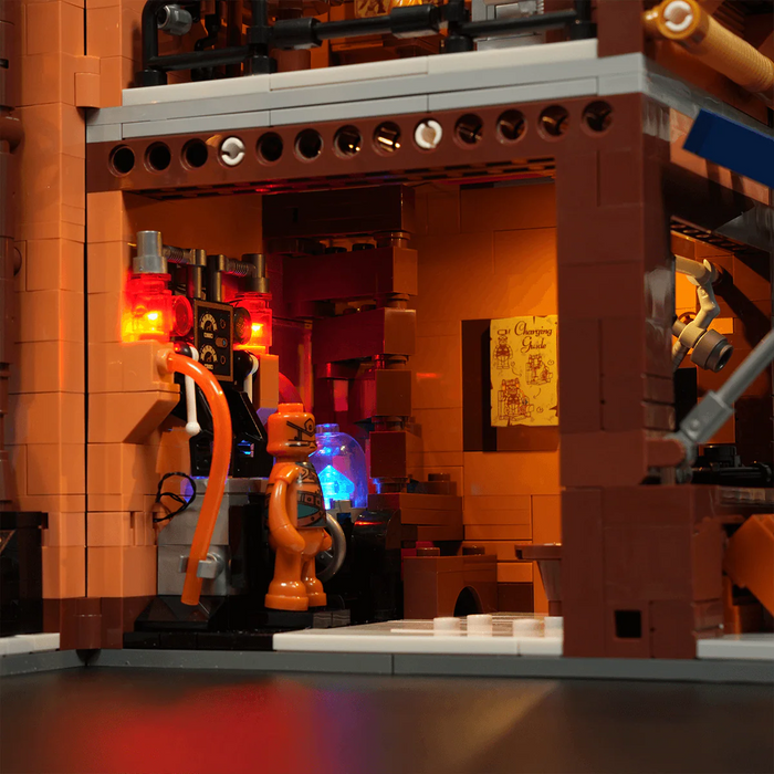 Steampunk Mechanical Workshop by LumiBricks