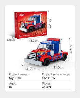 Mini Sky Titan Racing Truck by CaDA