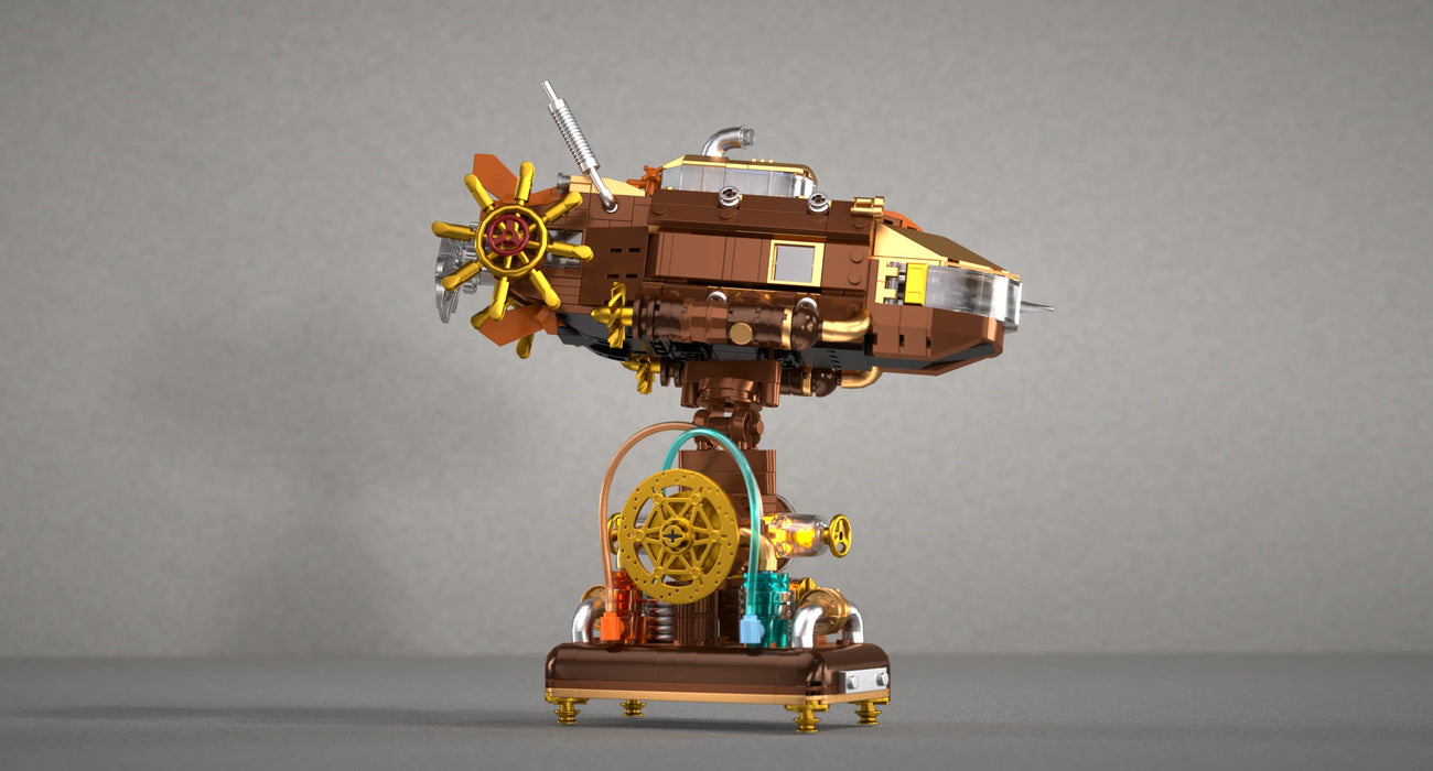 Steamship of the Abyss By Iambrick