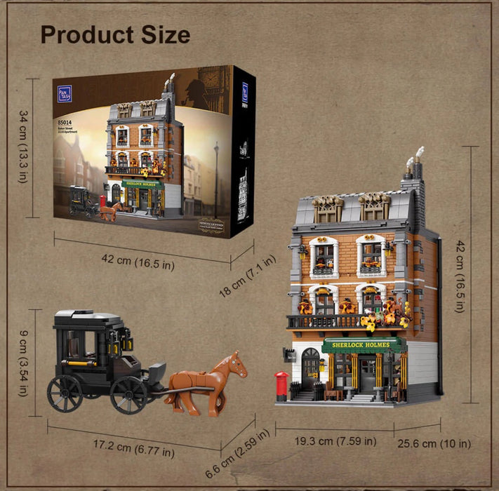 Sherlock Holmes Baker Street 221B Apartment by Pantasy