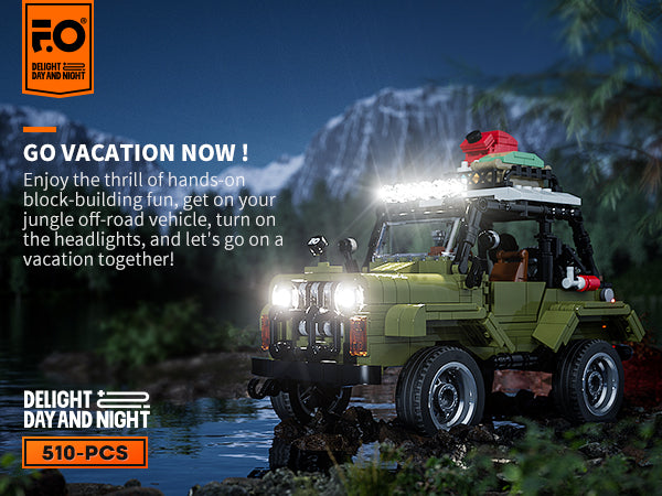 Jungle Off-Road Vehicle by Lumibricks