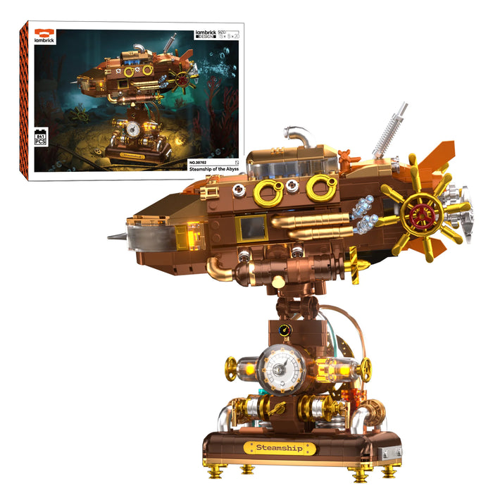 Steamship of the Abyss By Iambrick