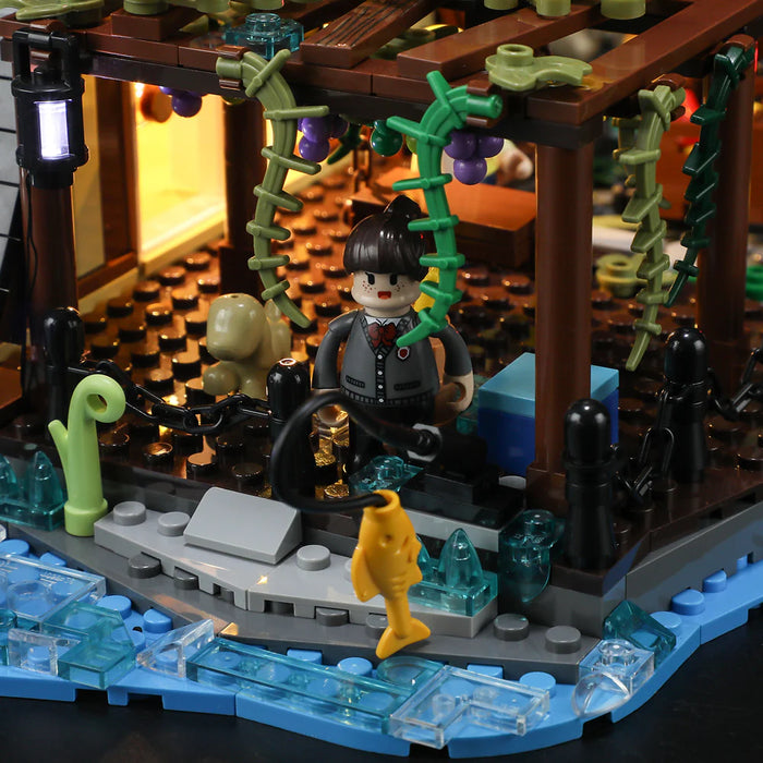 A-Frame Cabin by Lumibricks