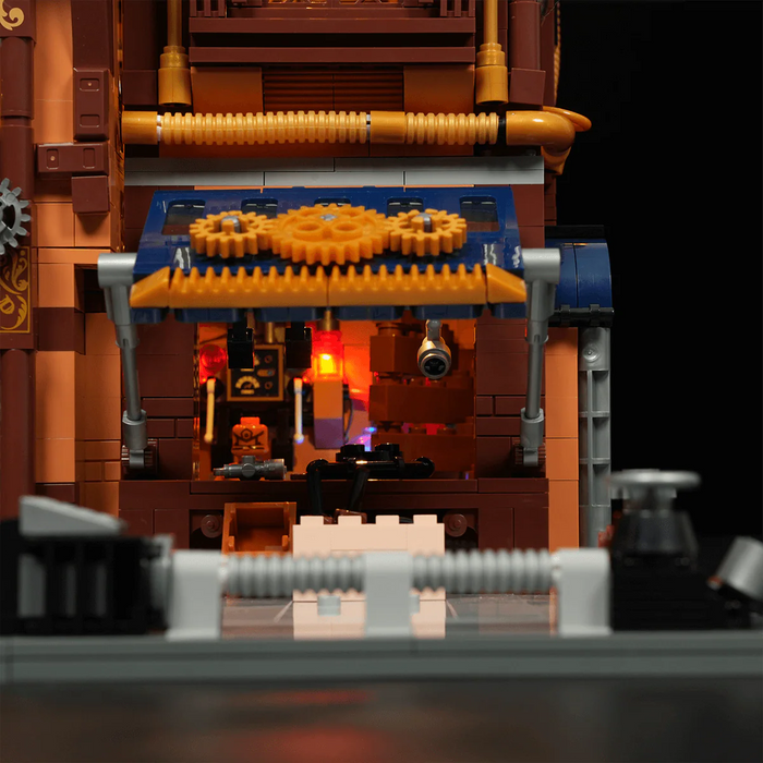 Steampunk Mechanical Workshop by LumiBricks