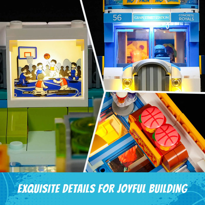 Streetball Tour Bus by Lumibricks