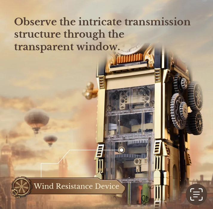 Steampunk Clock Tower by Pantasy