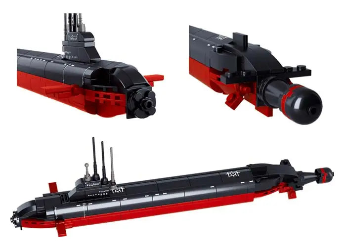 Nuclear Submarine 1:350 Scale by Sluban