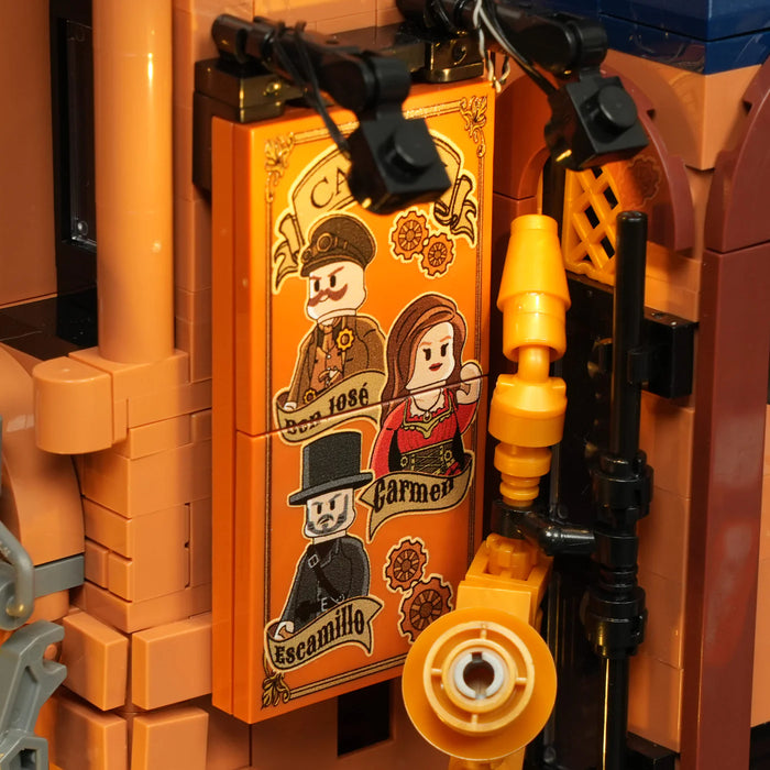 Steampunk Time Opera House - By LumiBricks