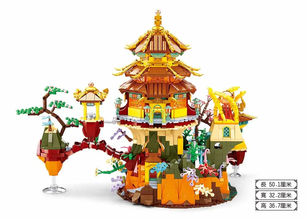 The Five Immortals Temple by Sluban