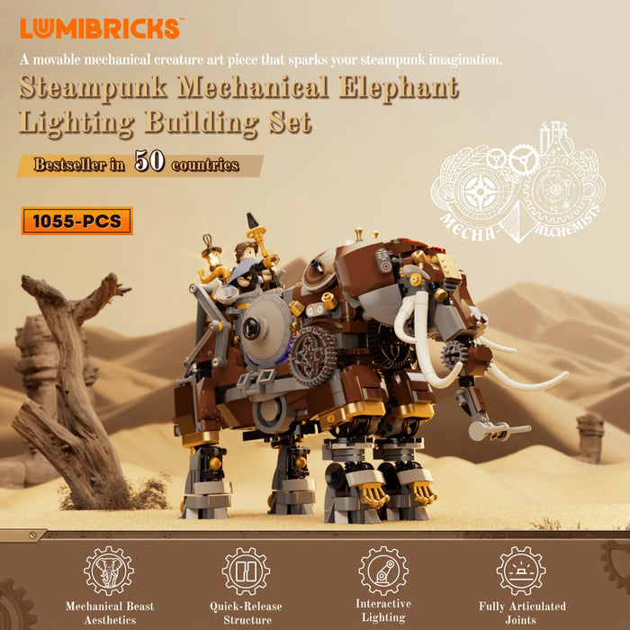 Steamphant by LumiBricks